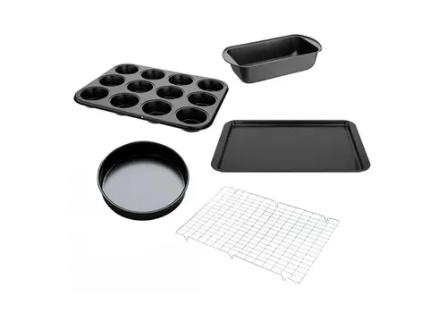  HorecaTraders Bakgerei | Set | Anti aanbak | 5 delig | 2,21kg 