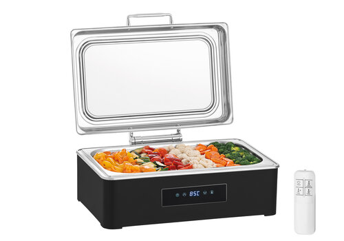  Bartscher Chafing Dish 1/1 GN 500 EP-S – Elektrisches Chafing Dish 9L 