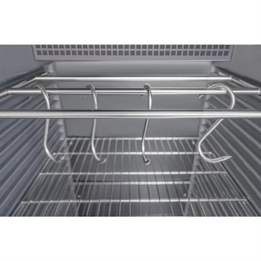 Vleesrijpingskast | 400L | RVS | +1°C tot +4°C | 165(h)x70(b)x78(d)cm