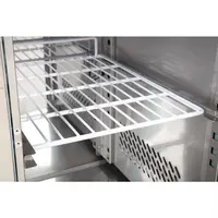 Dubbele Deurs Koelwerkbank met Achterwand | 205L | 2°C tot +8°C | 95x136x70 cm | A