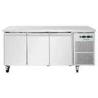 Koelwerkbank | 3 deurs | 314L | RVS | 86(h)x179,5(b)x70(d)cm