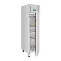 Koelkast | Kast | 1 deurs | Slank | 292L | RVS | 210(h)x48,4(b)x74,5(d)cm