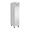 HorecaTraders Refrigerator | Cabinet | 1 door | Slim | 292L | Stainless steel | 210(h)x48.4(w)x74.5(d)cm