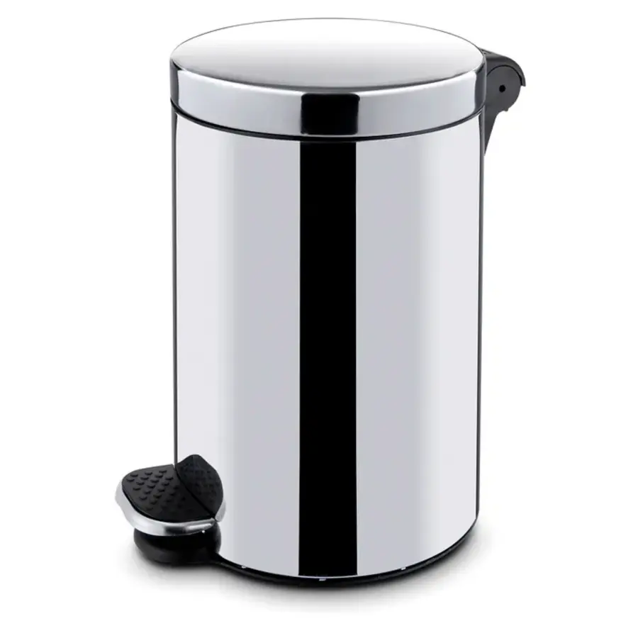 Pedal bin | With inner bucket | Stainless steel | Non-slip | ø30x(h)65cm