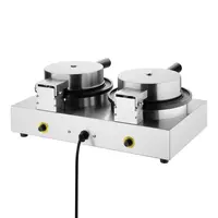Waffle Maker | Double | Up to 60 x 180mm diameter waffles/hour | 19.8(h)x50(w)x29(d)cm