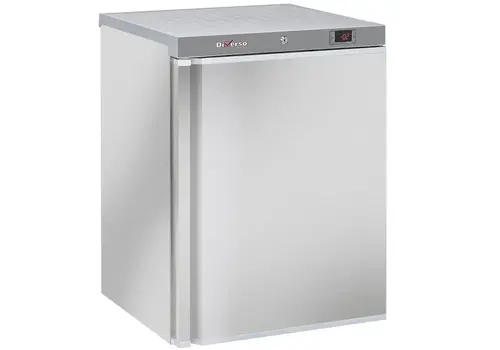  Diverso Refrigerator | Energy-efficient | 200L | Stainless steel | 0°C/+10°C | Door alarm | 60x62.5x85.3(h)cm 