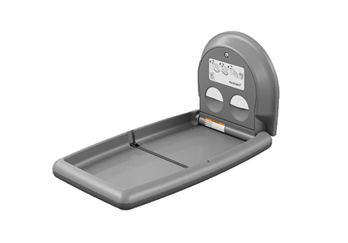  Koala Care Vertikaler Pflegetisch (Grau) 