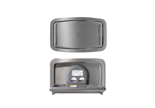  Koala Care Horizontale verzorgingstafel | RVS | opbouw | B 1050 x D 101 x H 666 mm 