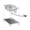 HorecaTraders  Bain-Marie | GN 1/3 | 9kg | 40(b)x60(d)x33,5(h)cm