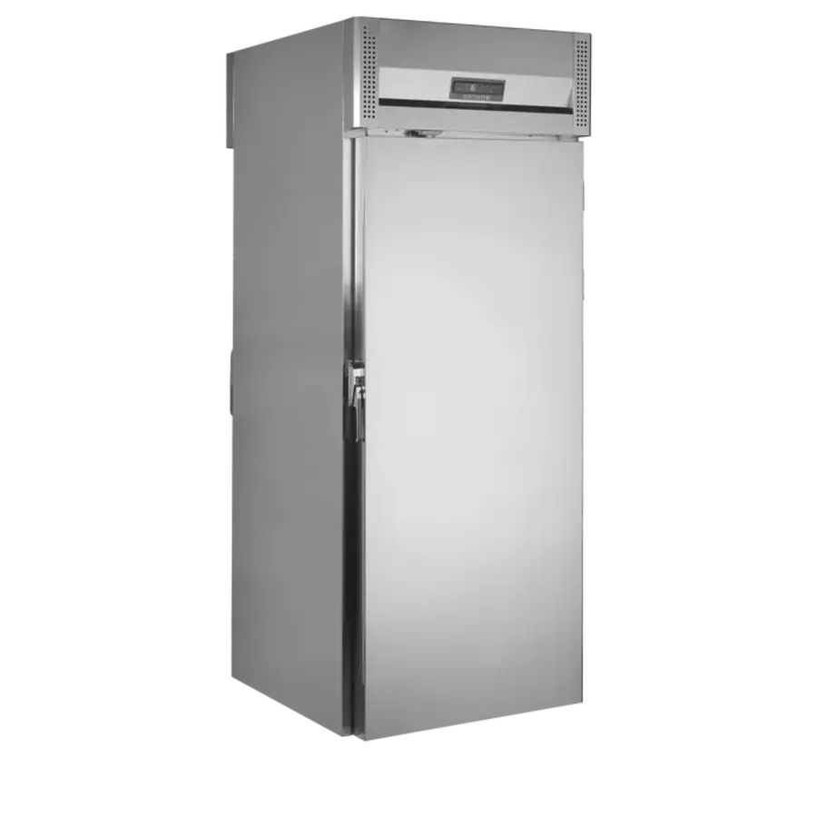 Durchlaufkühler aus Edelstahl | GN2/1 & 600x400 | +2 bis +10 °C | 20-Schalen-Wagen