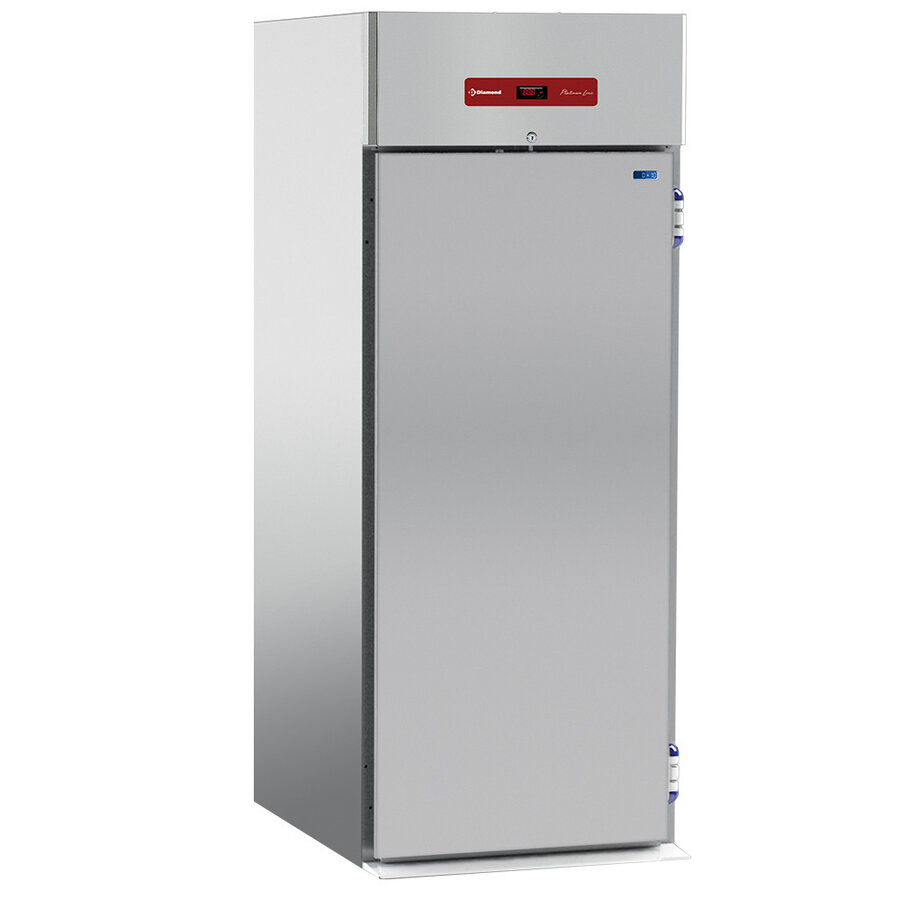 Durchrollbare Kühlbox | Edelstahl | 1250 l | 900 x 1130 x 2260 mm | 0 °C bis +10 °C