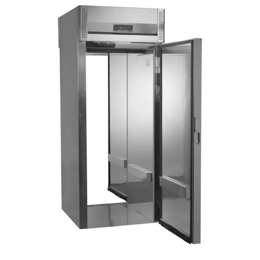 Roll-through koeler RVS | GN2/1 & 600x400 | +2 tot +10 °C | 20-Trays Trolleys