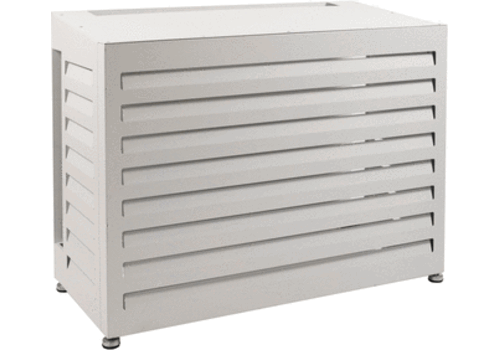  Nedco Omkasting airco of warmtepomp wit aluminumum 550x850x1100mm 