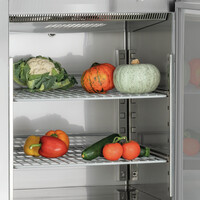 Combi-koelkast & vrieskast | RVS | 2 deuren | 484 L | 645x845x2010 mm