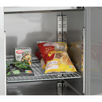 Combination refrigerator and freezer | Stainless steel | 2 doors | 484 L | 645x845x2010 mm