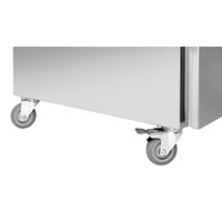Réfrigérateur-congélateur combiné | Inox | 2 portes | 484 L | 645 x 845 x 2010 mm