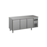 Koelwerkbank | 3 deurs | 257L | RVS | 1/1GN | 178x70x83,5-90cm