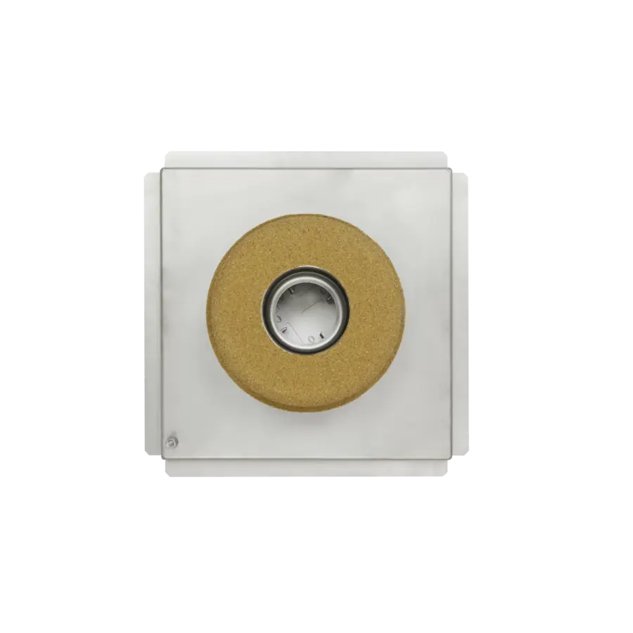 Scrubbing pit | Stainless steel | Non-slip | 30x30cm