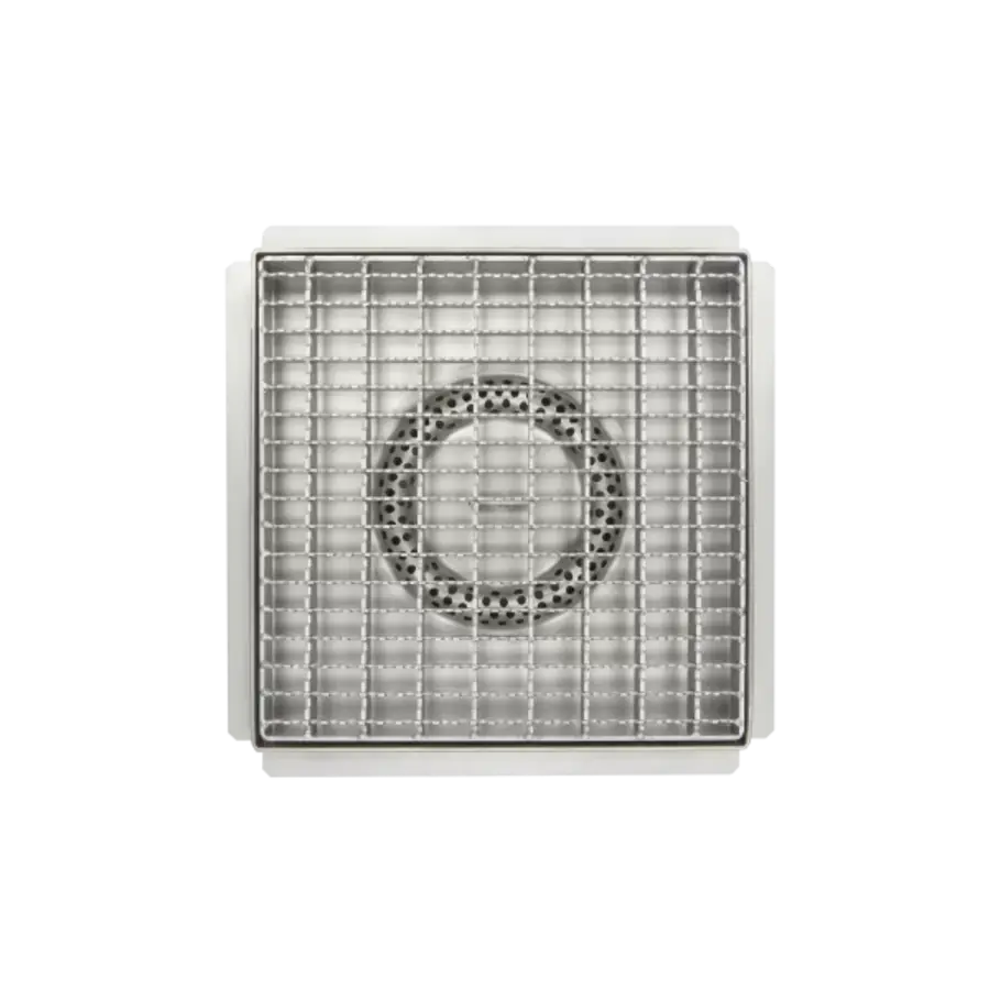 Scrubbing pit | Stainless steel | Non-slip | 30x30cm