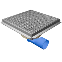 Schrobput | RVS | Antislip | 30x30cm