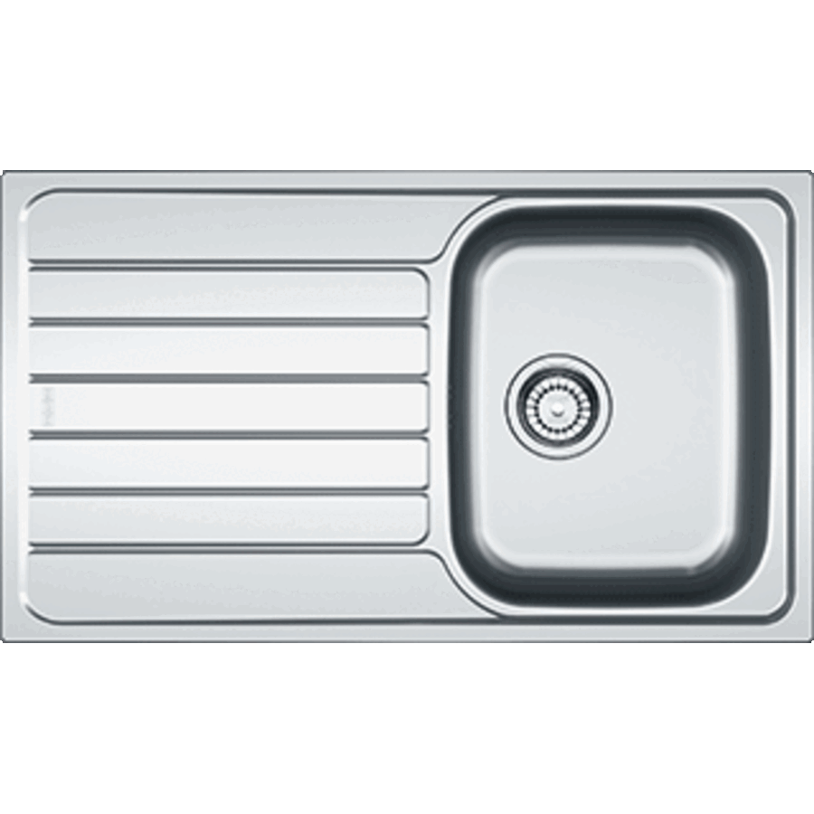 Küchenspüle aus Edelstahl 304 (Edelstahl), Einbau, 86 x 16 cm