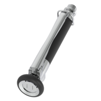 RVS Voorspoeldouche Staand - Geborsteld - 803mm - Inclusief Mengkraan & Flexibele Slangen