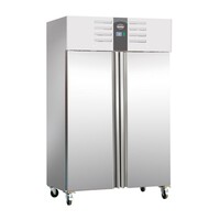 Combisteel Freezer - Stainless Steel/Aluminum - 1340x810x2010mm - 1200 Liters