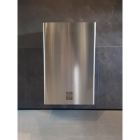 Poubelle murale à fixation murale - acier inoxydable - 300 x 200 x 500 mm - 30 litres