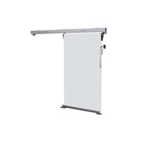 Rail coulissant en aluminium pour porte de chambre froide 60 kg – largeur de porte : 1301-1500 mm