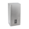 HorecaTraders Distributeur de savon électronique mural - Acier inoxydable - 136 x 105 x 265 mm - 1000 ml