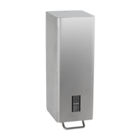 Zeepdispenser Wandaansluiting - RVS - 116x131x342mm - 1000ml