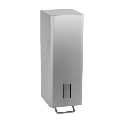  HorecaTraders Distributeur de savon mural - Acier inoxydable - 116 x 131 x 342 mm - 1000 ml 