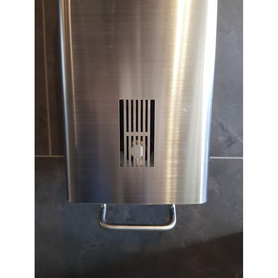 Soap dispenser Wall connection - Stainless steel - 116x131x342mm - 1000ml