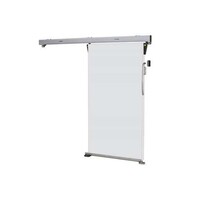 Rail coulissant en aluminium pour porte de chambre froide 120 kg – largeur de porte : 1501-1700 mm
