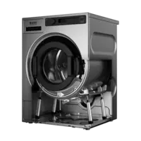 Yacht wasmachine professioneel afvoerpomp 7kg 1400trn RVS