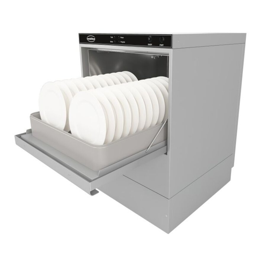 Frontlader-Geschirrspüler ENT 500-230 DP DDE mit Ablaufpumpe und Seifendosierpumpe