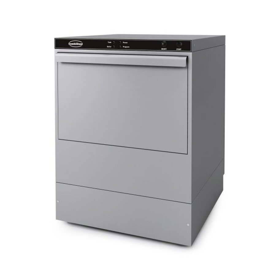 Front-loading dishwasher ent 500-230 dp dde with drain pump and soap dosing pump