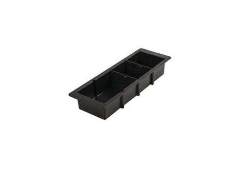  HorecaTraders Insert tray 70mm with 3 dividers – San Jamar SJM-1011-020 