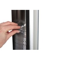 Distributeur à couvercle - Simple - Acier inoxydable - 350-710 ml