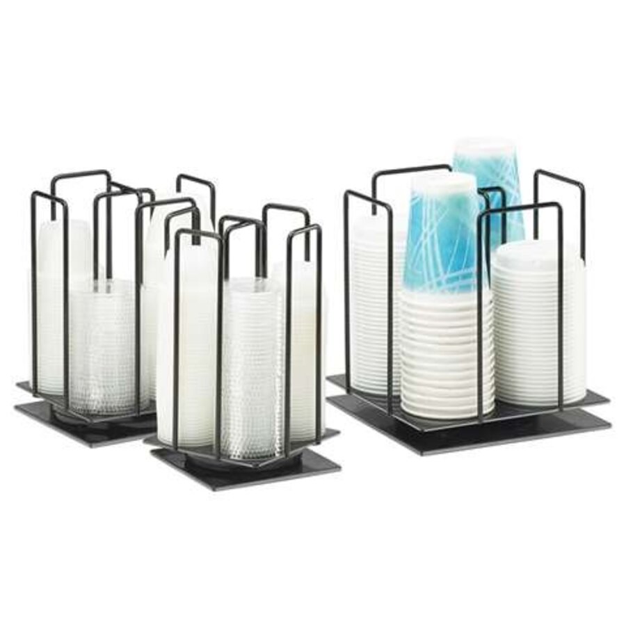 Cup- en deksel caddy medium 360° – Lineoplus