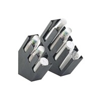 All-in-1-Organizer – Schräg – Schwarzer Kunststoff – 508 x 117 x 508 mm