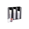Coffee Accessories Organizer - Large - Black Plastic - 229x102x229mm