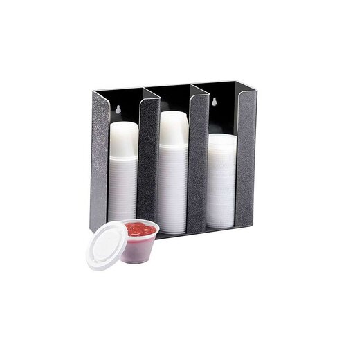  HorecaTraders Coffee Accessories Organizer | Large | Black | Plastic | 229x102x229mm 