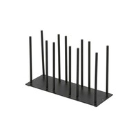 Coffee Accessories Organizer | Black | Plastic | 305x108x178mm