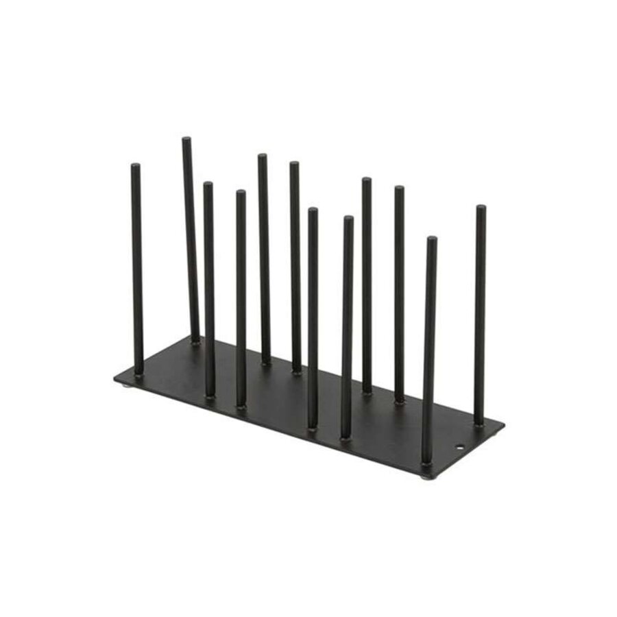 Organisateur d'accessoires pour le café | Noir | Plastique | 305 x 108 x 178 mm