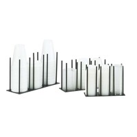 Coffee Accessories Organizer - Medium - Black Plastic - 229x76x229mm