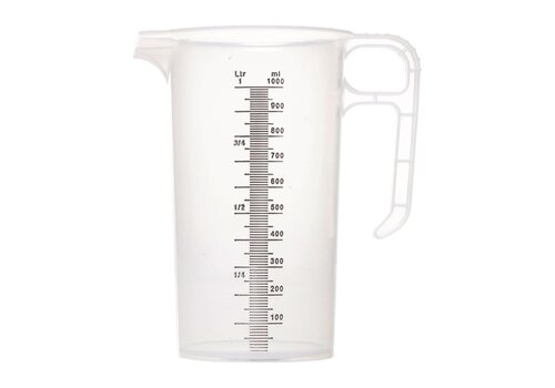  Vogue Messbecher aus Polypropylen, 1000 ml 