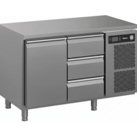 Gram Gastro refrigerated workbench | 1 door | 3 drawers