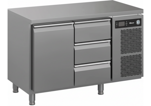  Gram Hoshizaki Gram Gastro refrigerated workbench | 1 door | 3 drawers 