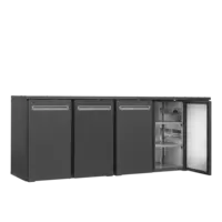 Barkoeler 4 deuren | antraciet | 2200x560x820 mm | +2 tot +10 °C